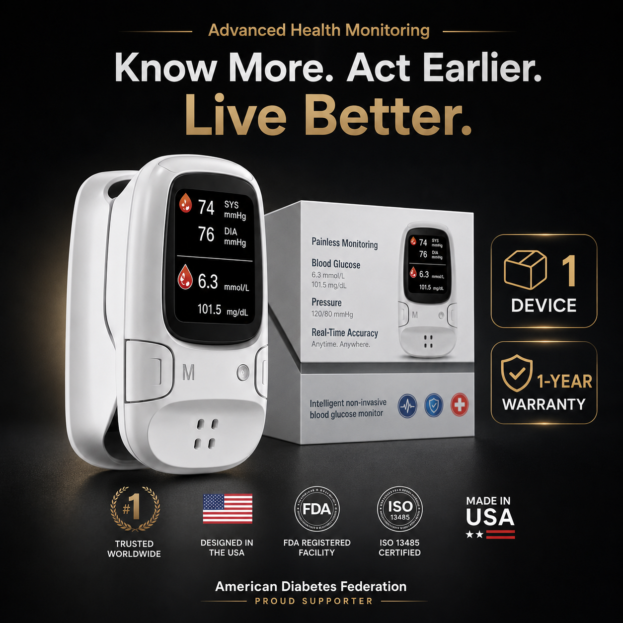 Quenzly® Smart Wellness Monitor 🔥 Designed in the USA 🔥