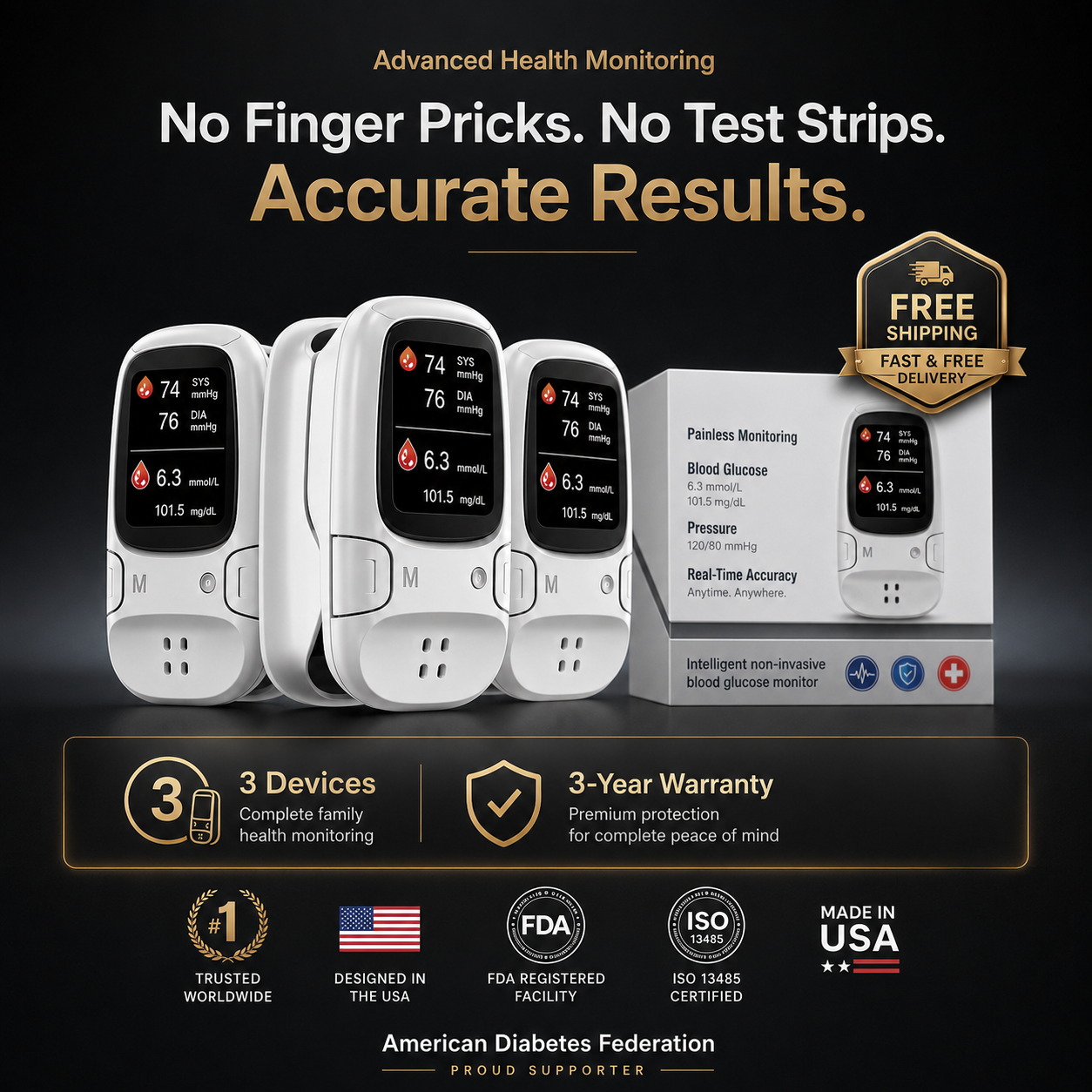 Quenzly® Smart Wellness Monitor 🔥 Designed in the USA 🔥