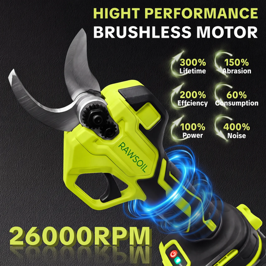 Rawsoil 1.25” Cordless Electric Pruning Shears