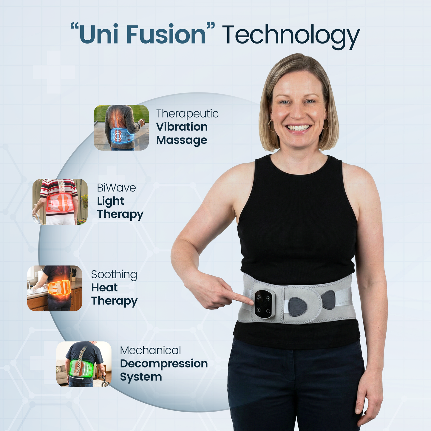 Quenzly® BackRelief Therapy Belt