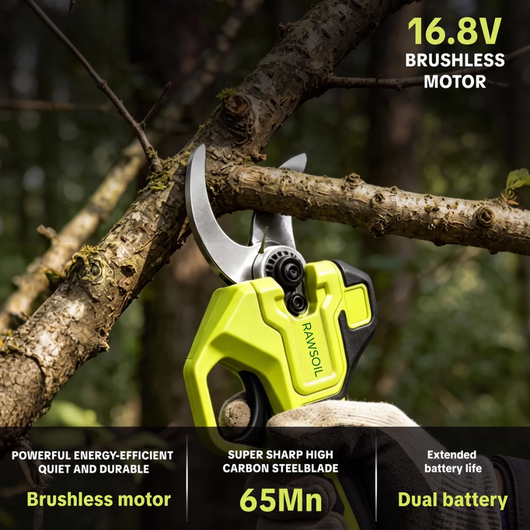 Rawsoil 1.25” Cordless Electric Pruning Shears