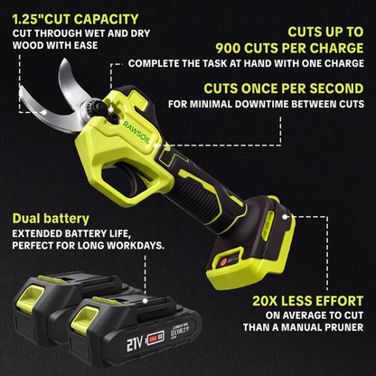 Rawsoil 1.25” Cordless Electric Pruning Shears