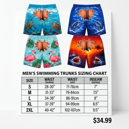 QUENZLY - Cheeky Swim Trunks
