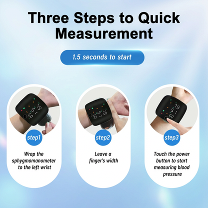 ViraZox™ Wrist Blood Pressure Monitor