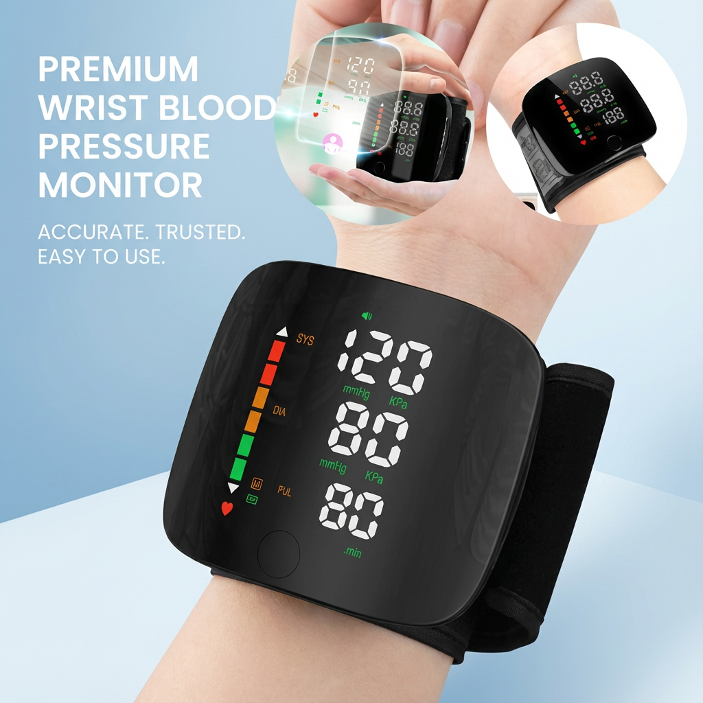 ViraZox™ Wrist Blood Pressure Monitor