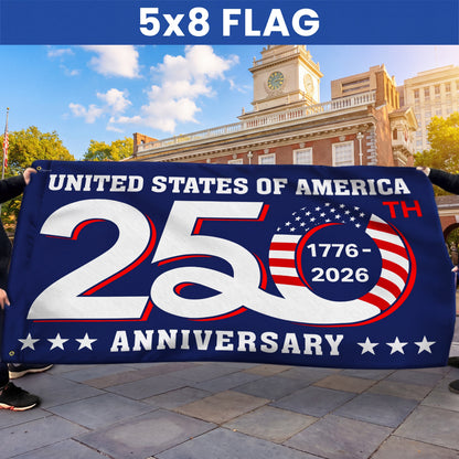 Patriotic 250th Anniversary 1776 2026 United States of America Semiquincentennial Grommet