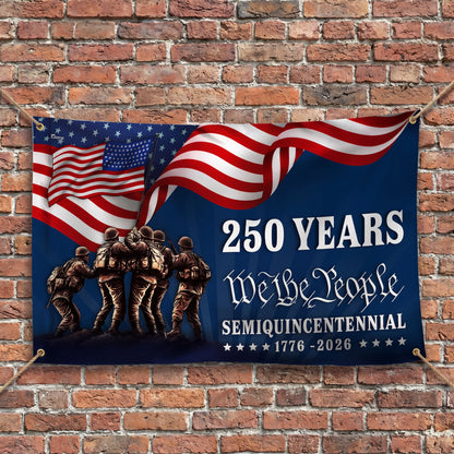 American Flag, 250 Years We The People Semiquincentennial Grommet Flag