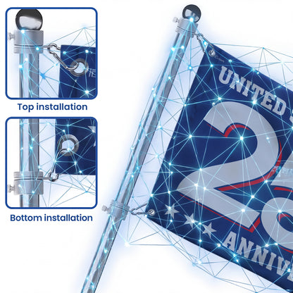 Patriotic 250th Anniversary 1776 2026 United States of America Semiquincentennial Grommet